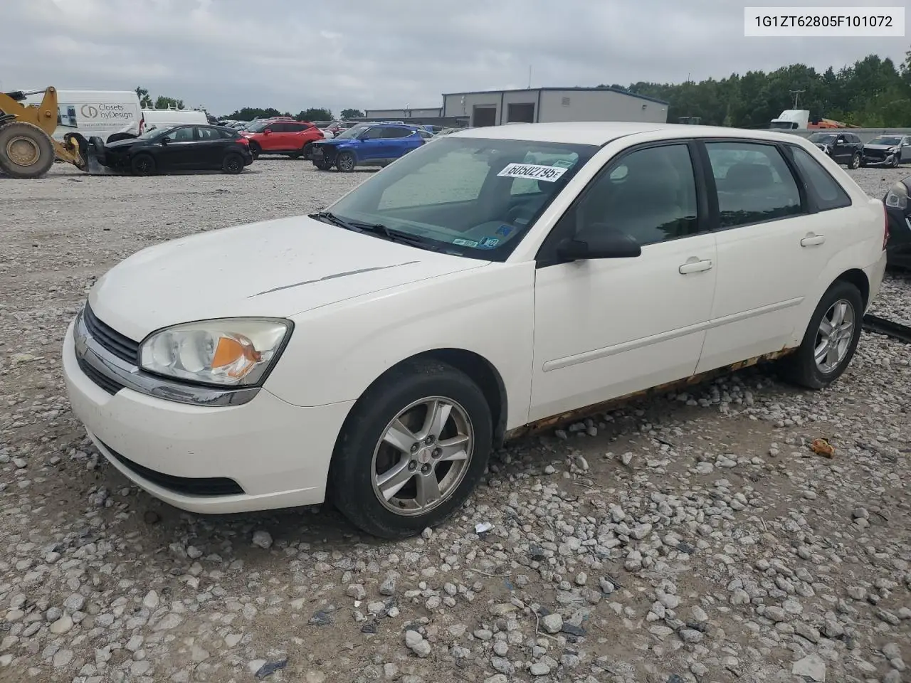2005 Chevrolet Malibu Maxx Ls VIN: 1G1ZT62805F101072 Lot: 60502795