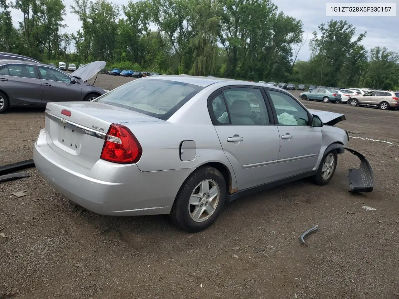 2005 Chevrolet Malibu Ls VIN: 1G1ZT528X5F330157 Lot: 62121025