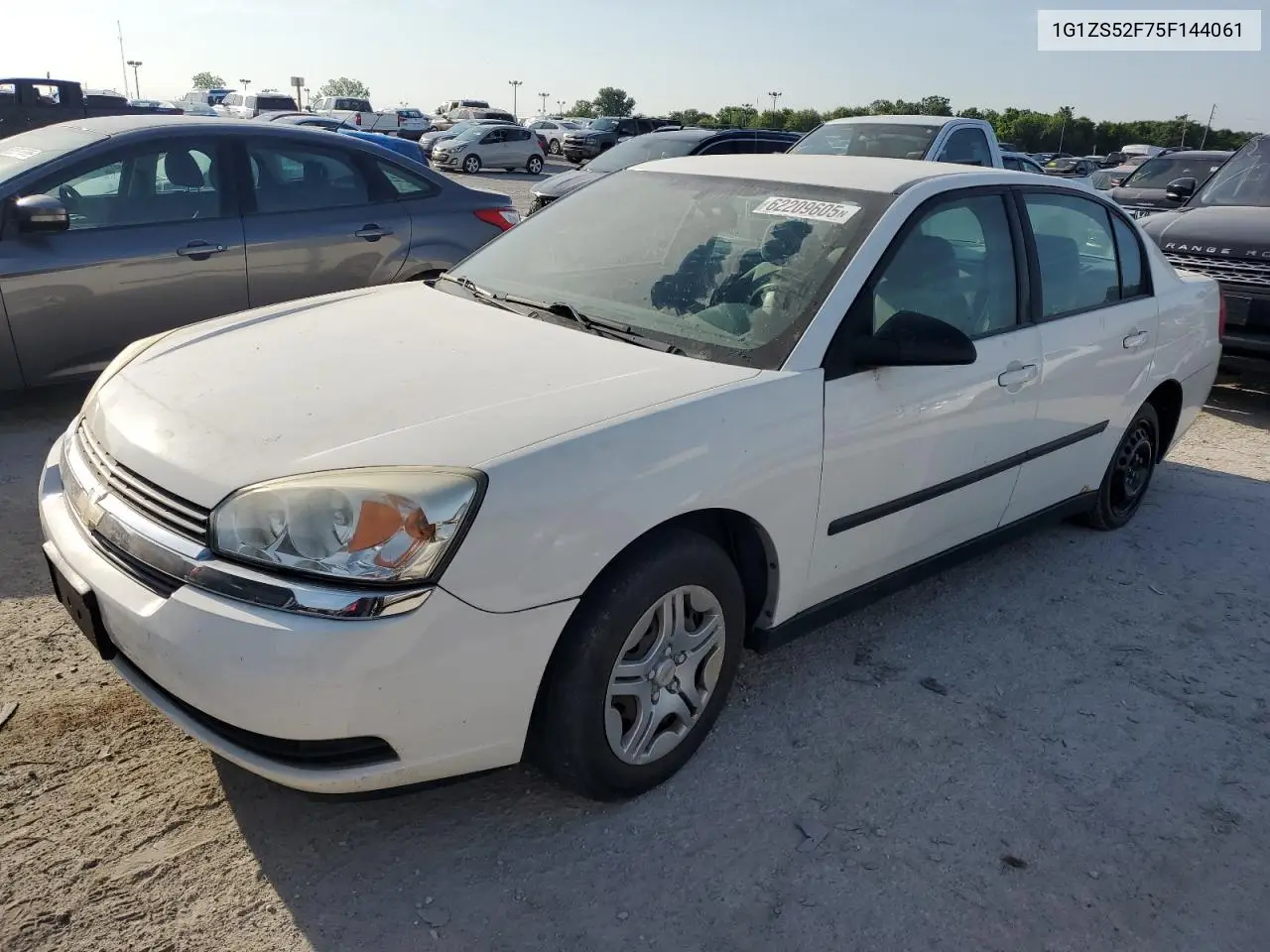 2005 Chevrolet Malibu VIN: 1G1ZS52F75F144061 Lot: 62209605