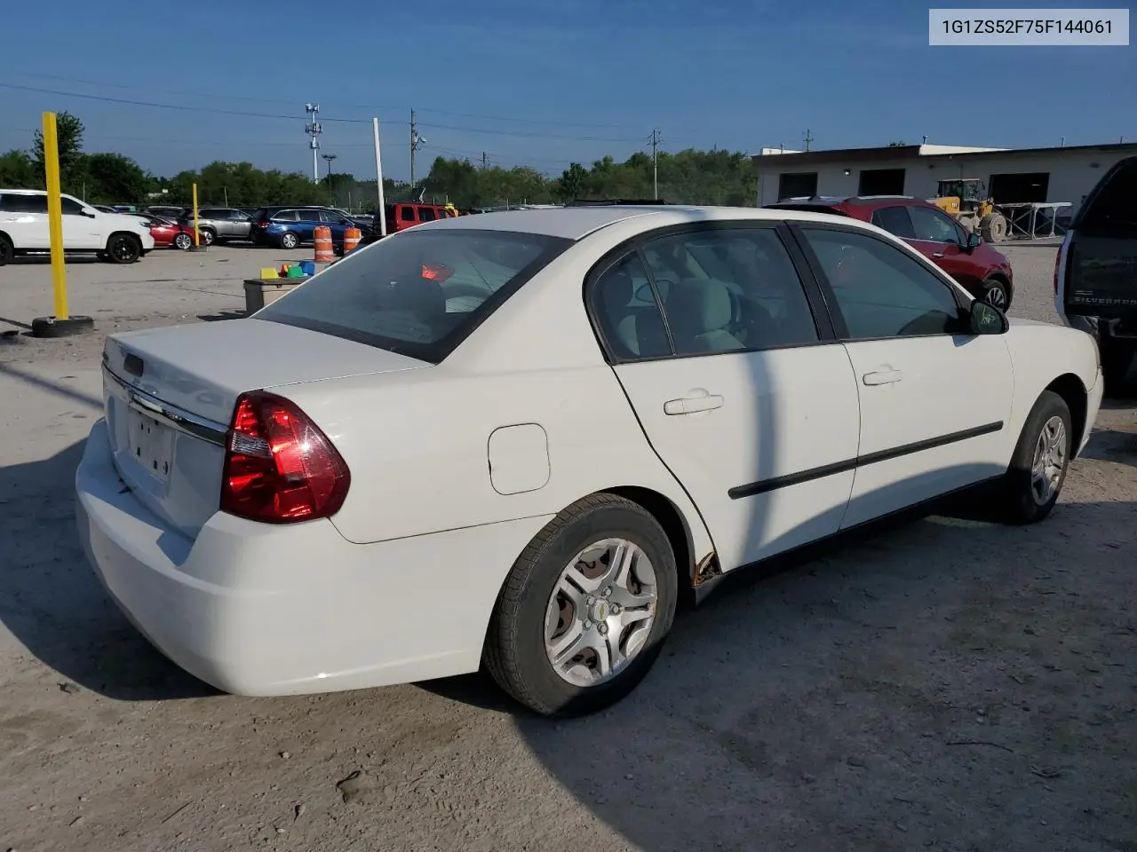 2005 Chevrolet Malibu VIN: 1G1ZS52F75F144061 Lot: 62209605