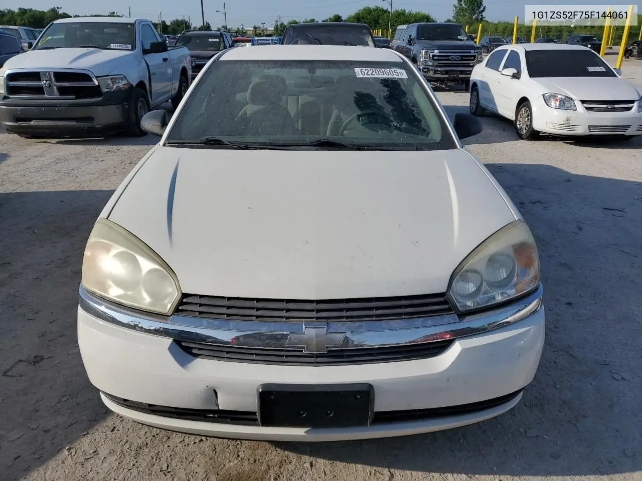 2005 Chevrolet Malibu VIN: 1G1ZS52F75F144061 Lot: 62209605