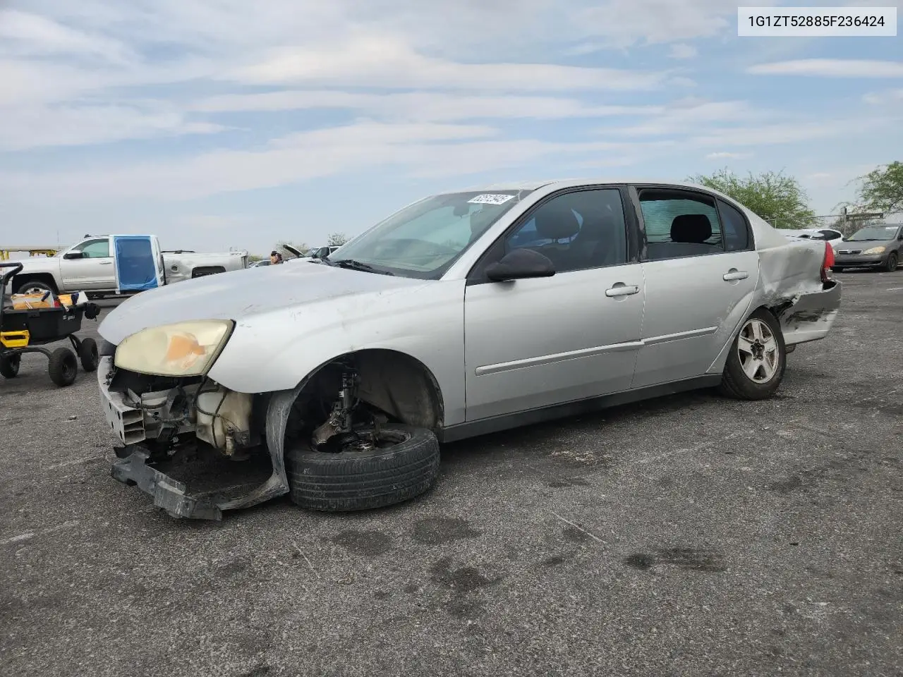 2005 Chevrolet Malibu Ls VIN: 1G1ZT52885F236424 Lot: 62512945