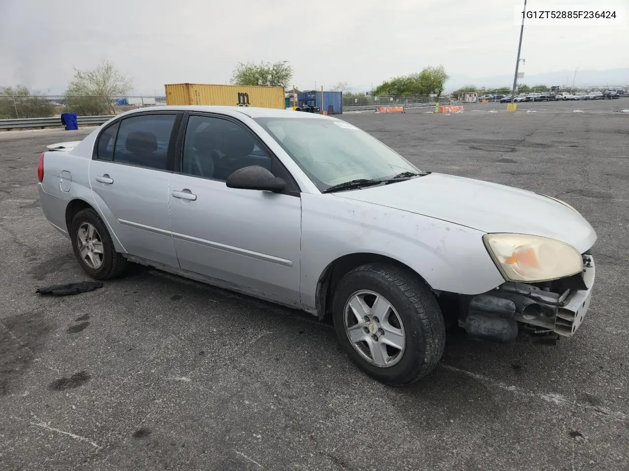 2005 Chevrolet Malibu Ls VIN: 1G1ZT52885F236424 Lot: 62512945