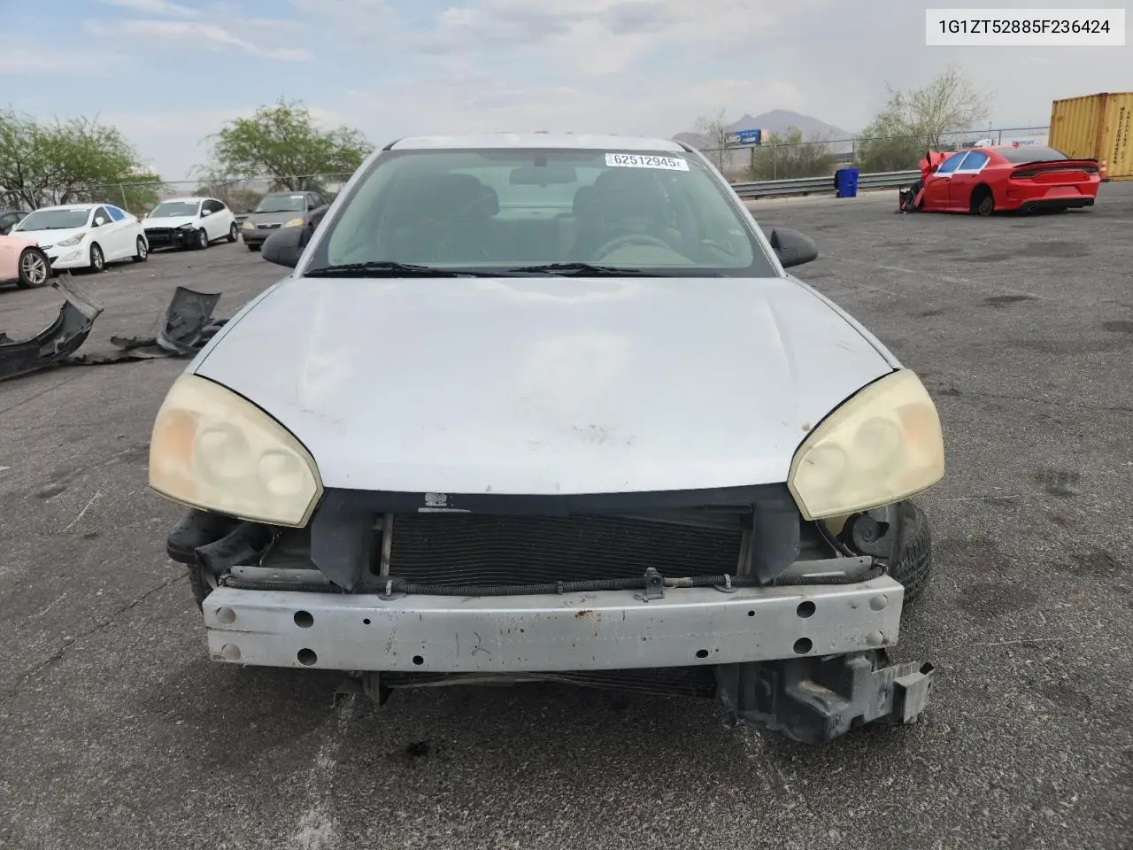 2005 Chevrolet Malibu Ls VIN: 1G1ZT52885F236424 Lot: 62512945