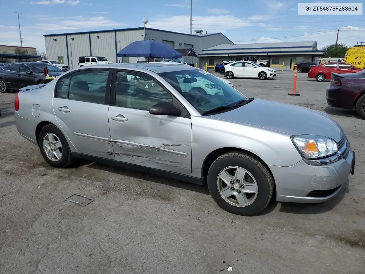 2005 Chevrolet Malibu Ls VIN: 1G1ZT54875F283604 Lot: 62611735