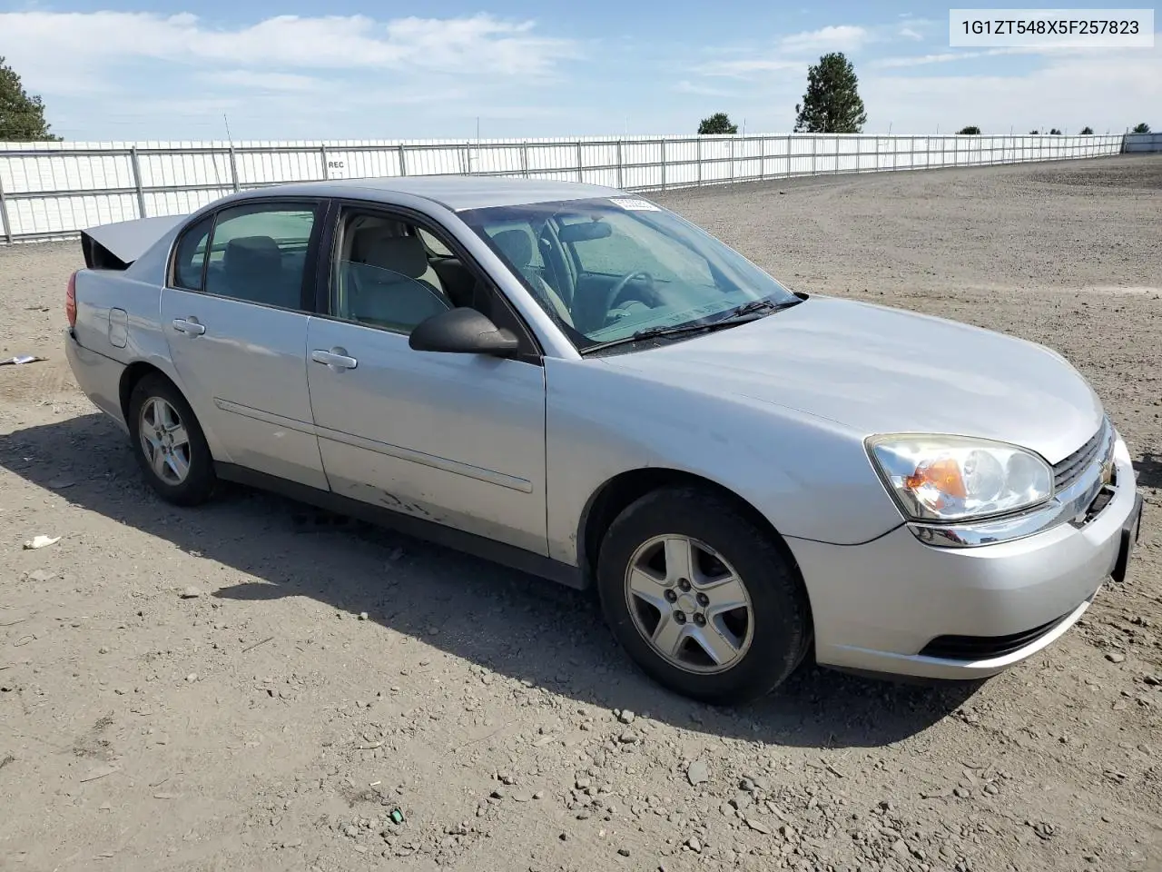 2005 Chevrolet Malibu Ls VIN: 1G1ZT548X5F257823 Lot: 63302255