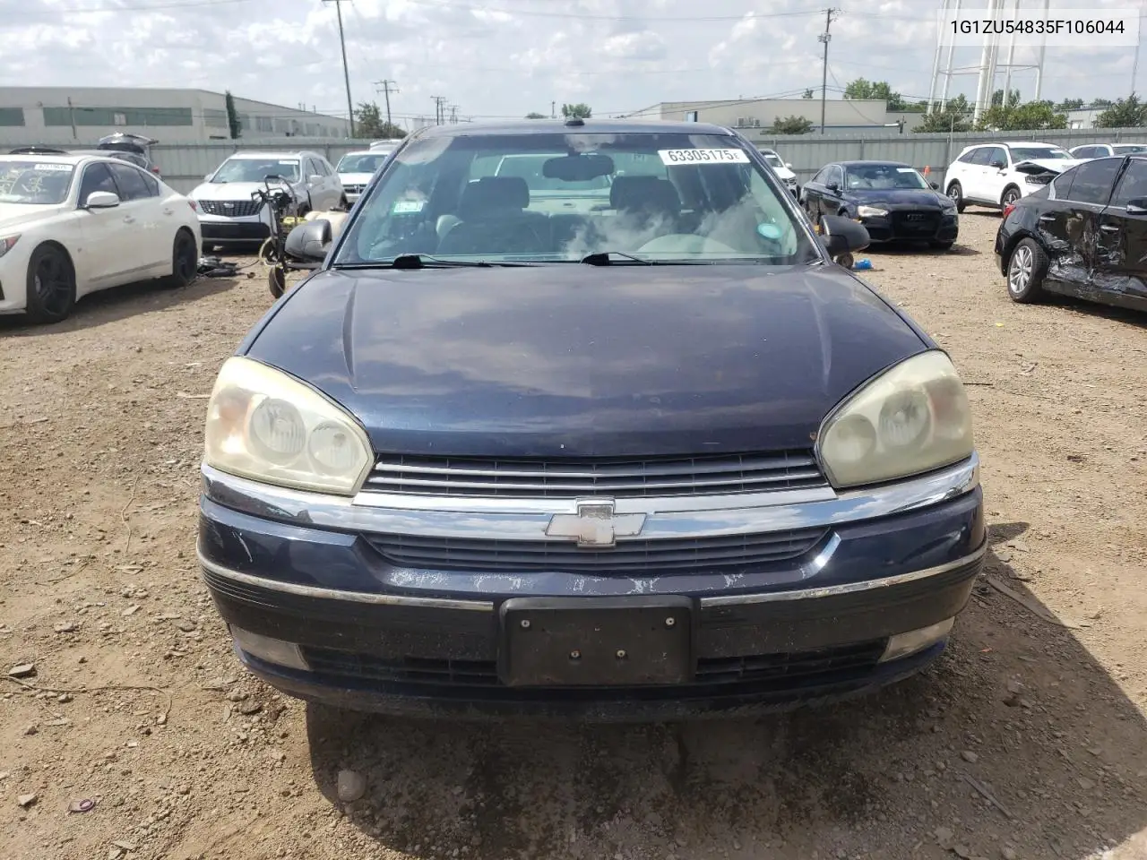 2005 Chevrolet Malibu Lt VIN: 1G1ZU54835F106044 Lot: 63305175