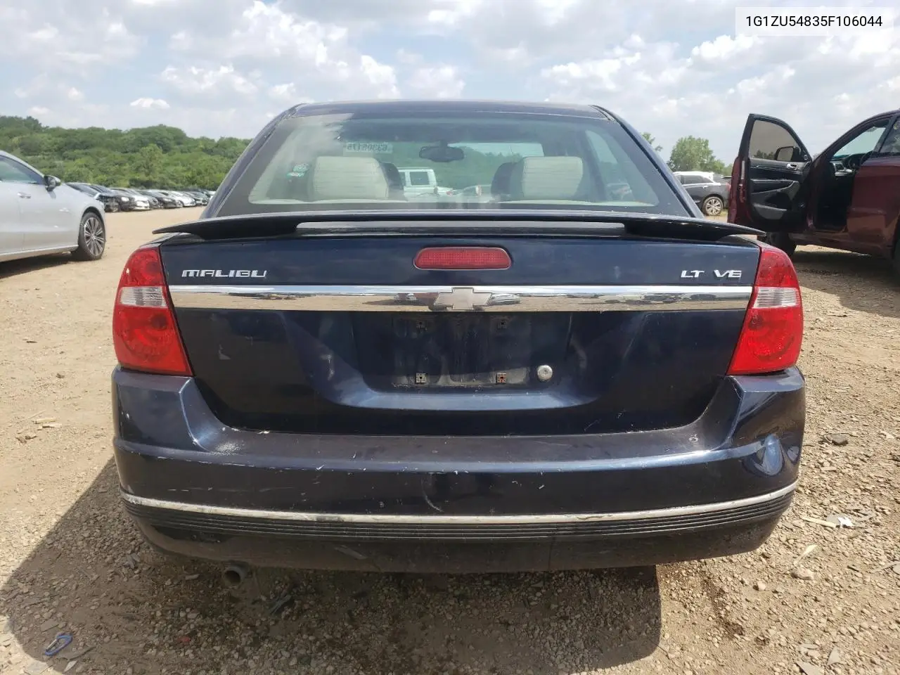 2005 Chevrolet Malibu Lt VIN: 1G1ZU54835F106044 Lot: 63305175