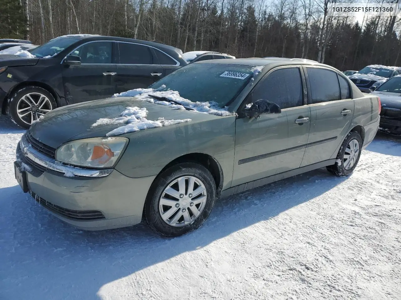 2005 Chevrolet Malibu VIN: 1G1ZS52F15F121360 Lot: 86996354