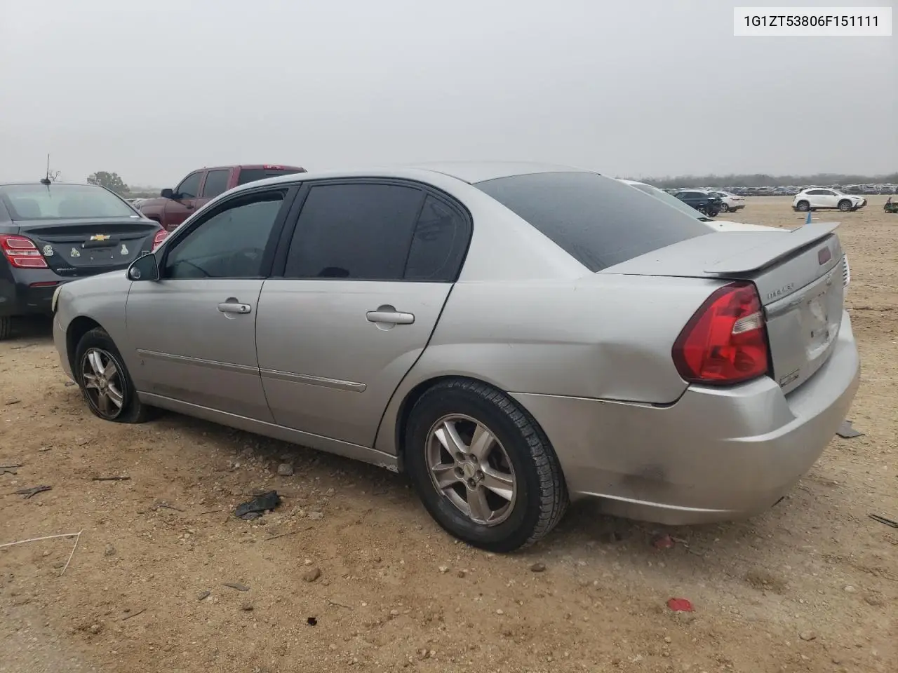 2006 Chevrolet Malibu Lt VIN: 1G1ZT53806F151111 Lot: 42796135
