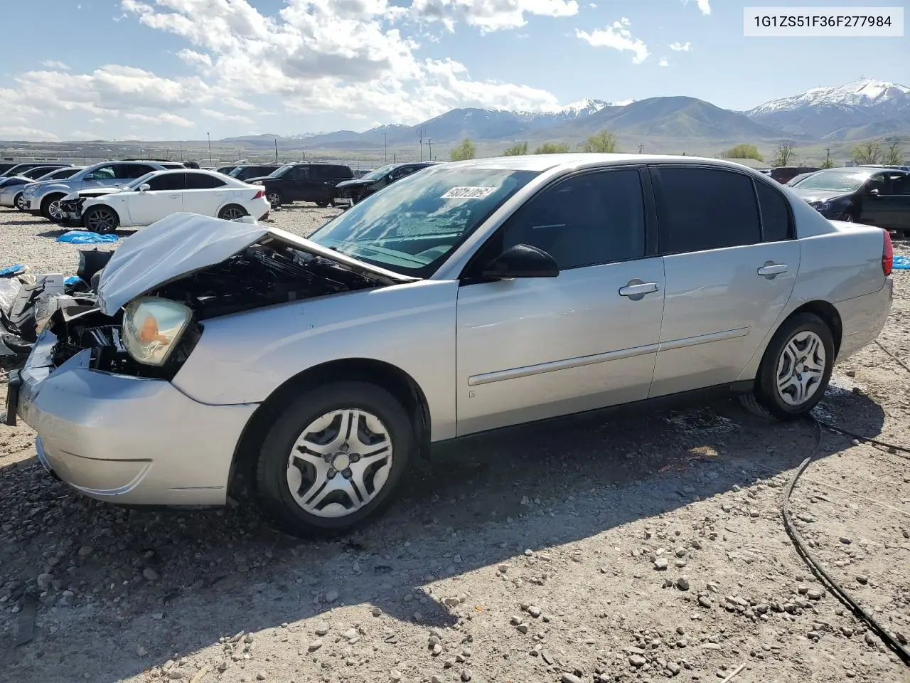 2006 Chevrolet Malibu Ls VIN: 1G1ZS51F36F277984 Lot: 54074285