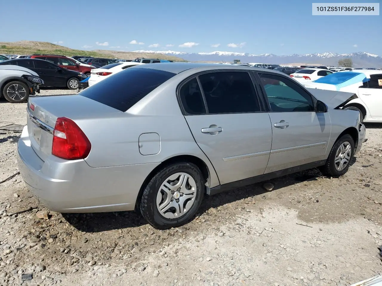 2006 Chevrolet Malibu Ls VIN: 1G1ZS51F36F277984 Lot: 54074285