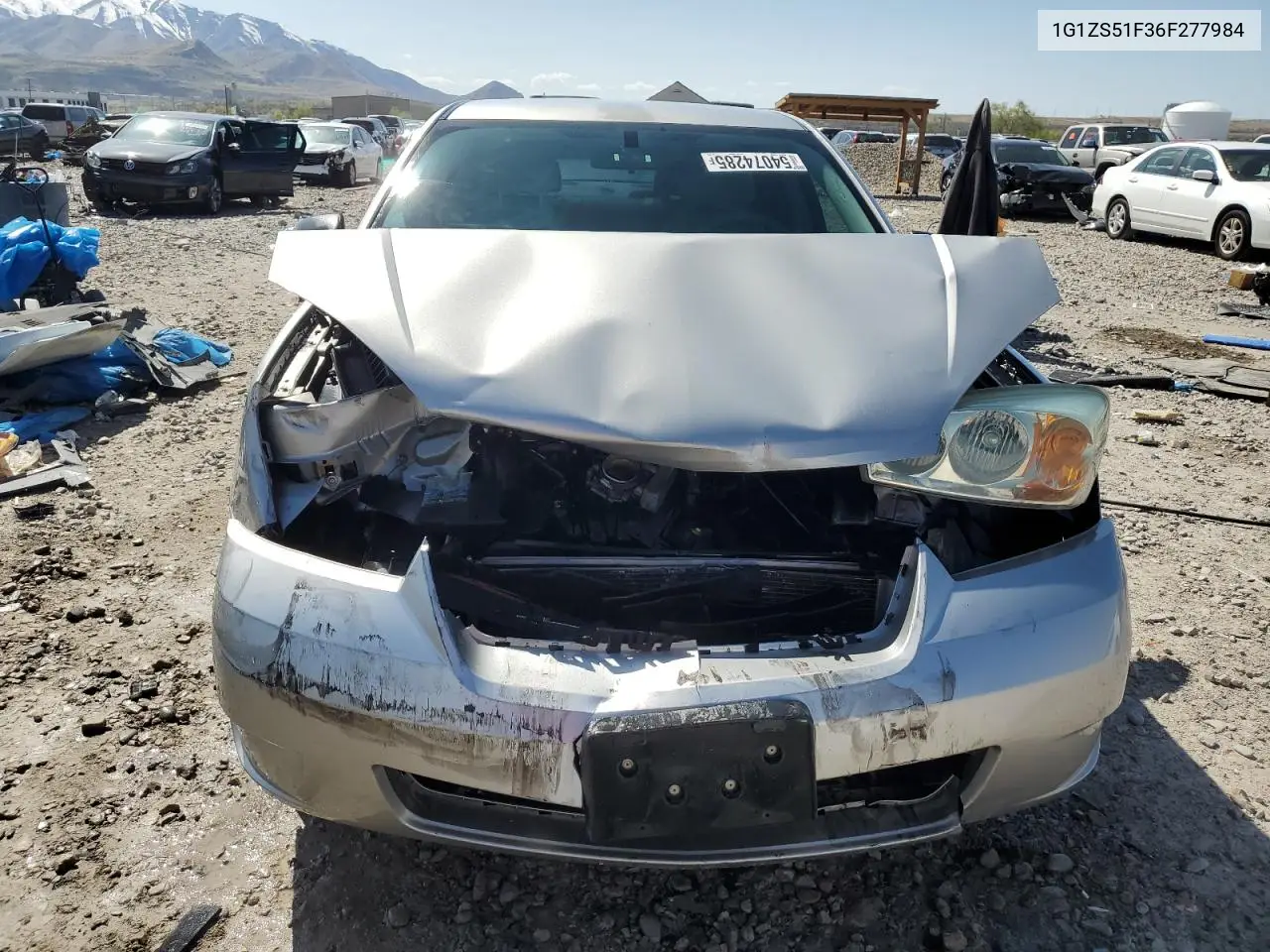 2006 Chevrolet Malibu Ls VIN: 1G1ZS51F36F277984 Lot: 54074285