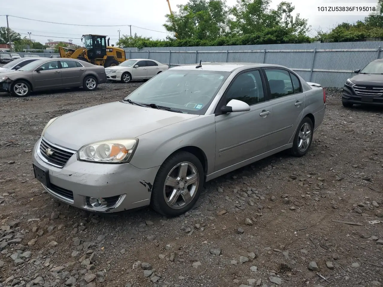 2006 Chevrolet Malibu Ltz VIN: 1G1ZU53836F195018 Lot: 56743815