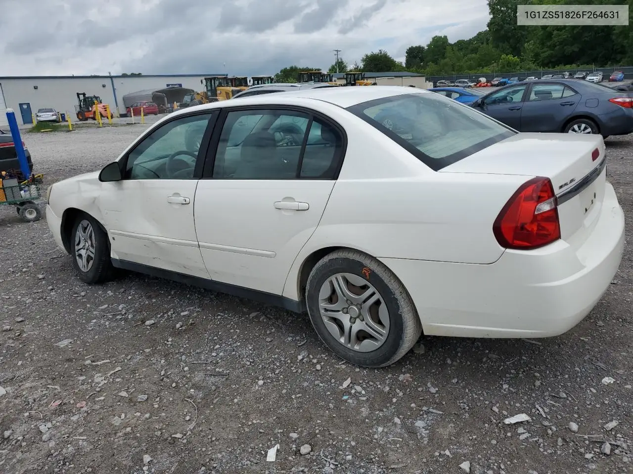2006 Chevrolet Malibu Ls VIN: 1G1ZS51826F264631 Lot: 56873235
