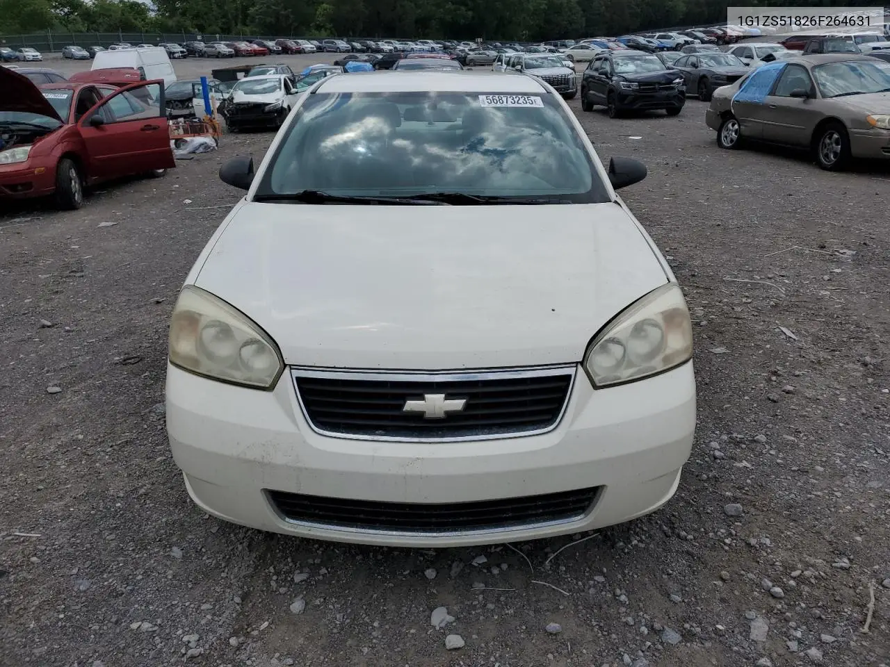 2006 Chevrolet Malibu Ls VIN: 1G1ZS51826F264631 Lot: 56873235