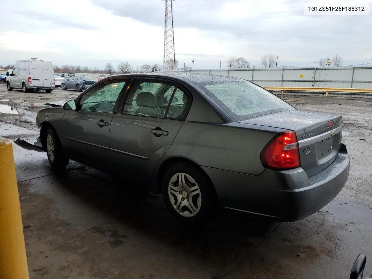 2006 Chevrolet Malibu Ls VIN: 1G1ZS51F26F188312 Lot: 57028525