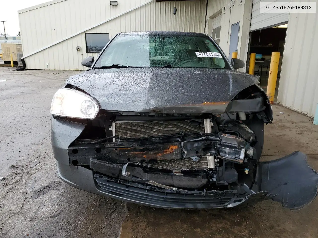 2006 Chevrolet Malibu Ls VIN: 1G1ZS51F26F188312 Lot: 57028525