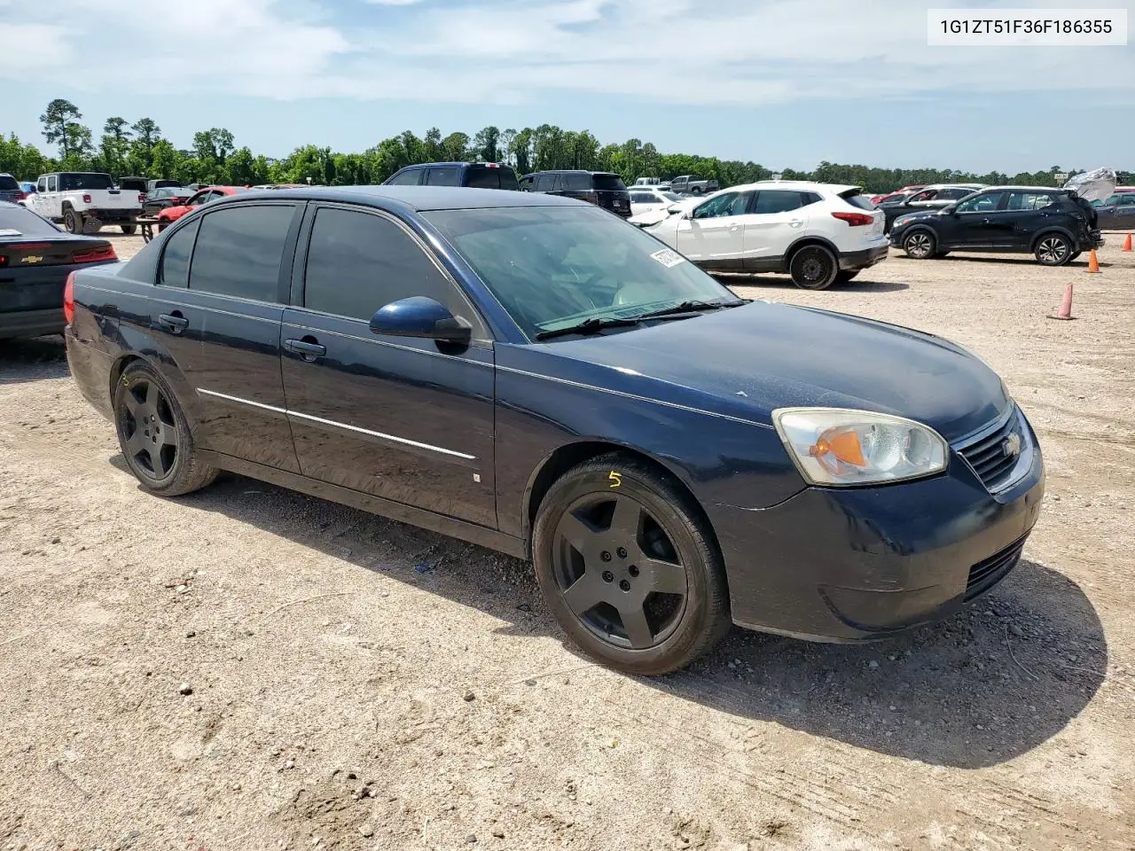 2006 Chevrolet Malibu Lt VIN: 1G1ZT51F36F186355 Lot: 57077825