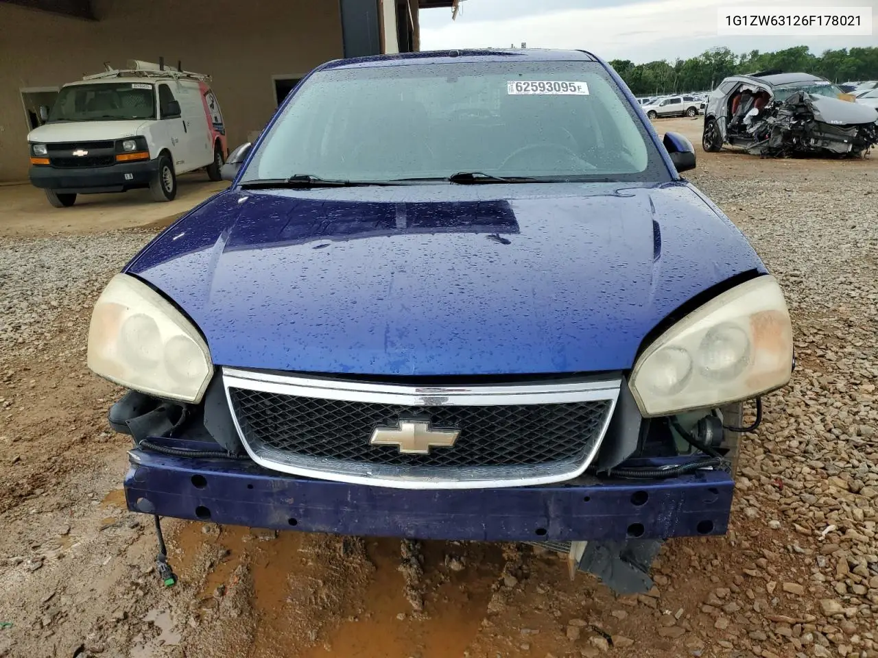2006 Chevrolet Malibu Maxx Ss VIN: 1G1ZW63126F178021 Lot: 62593095