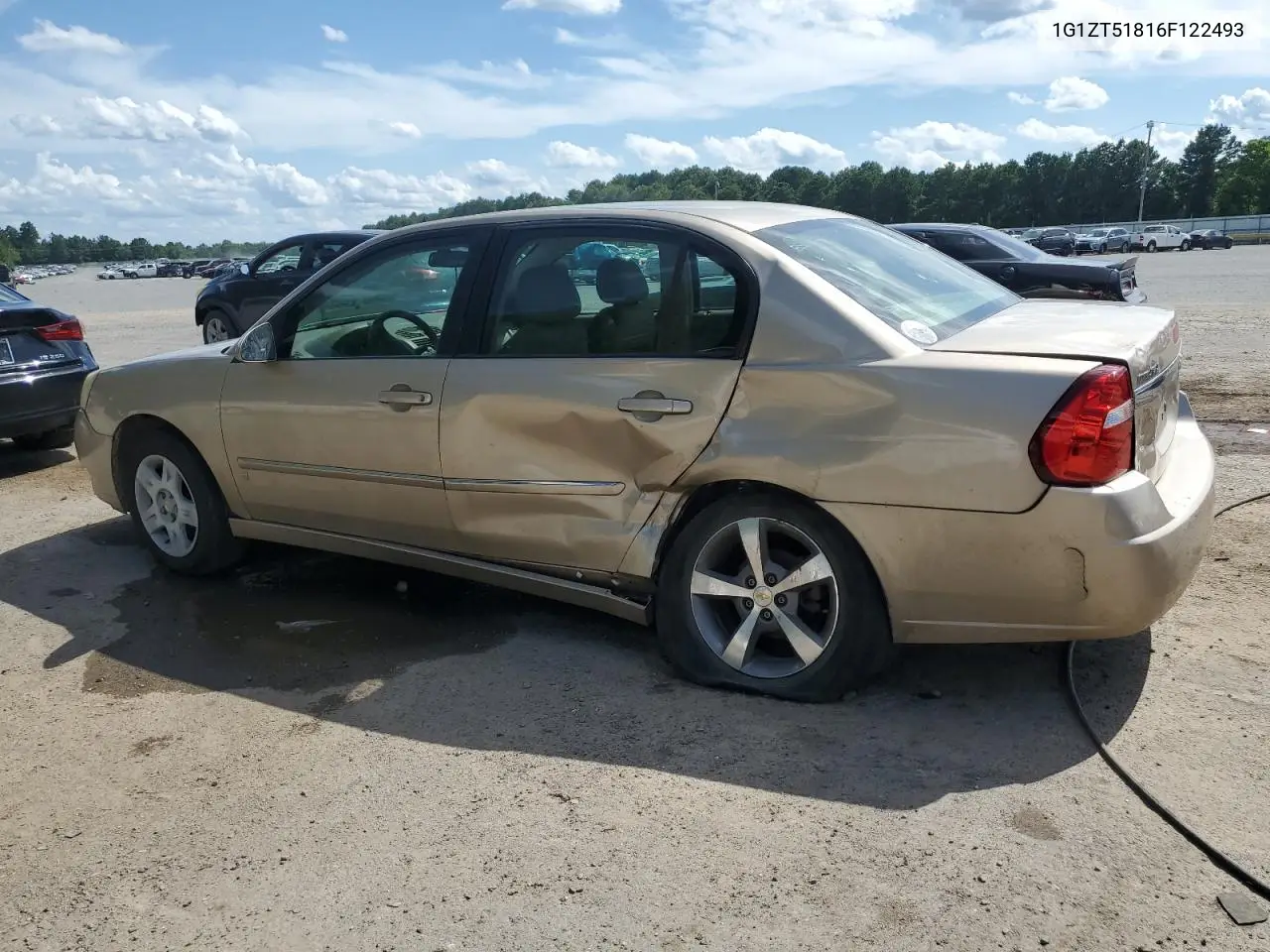 2006 Chevrolet Malibu Lt VIN: 1G1ZT51816F122493 Lot: 63004545