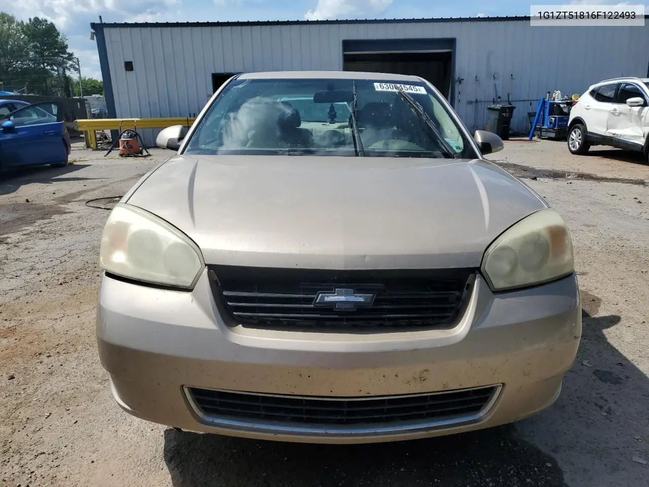 2006 Chevrolet Malibu Lt VIN: 1G1ZT51816F122493 Lot: 63004545