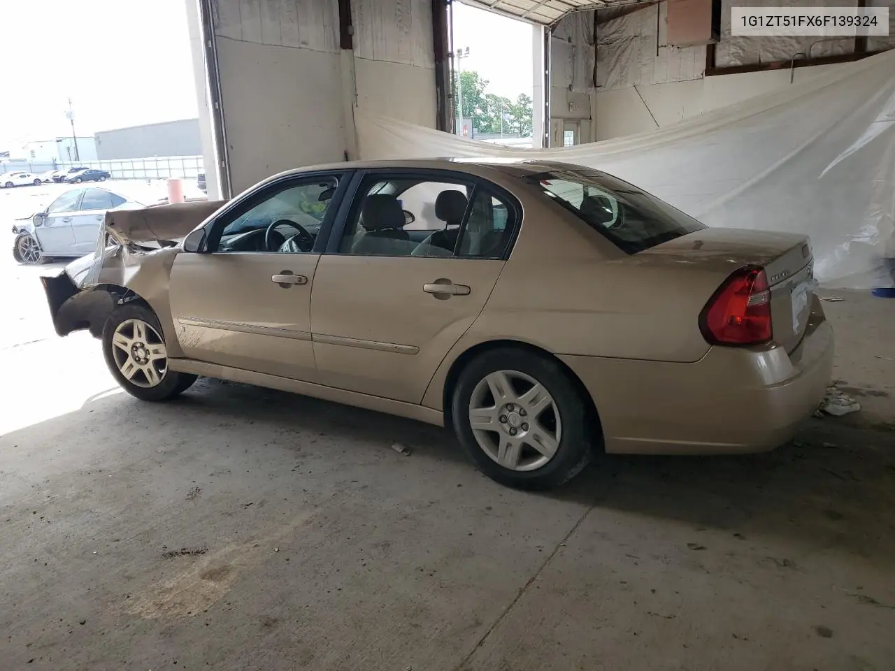 2006 Chevrolet Malibu Lt VIN: 1G1ZT51FX6F139324 Lot: 63029485