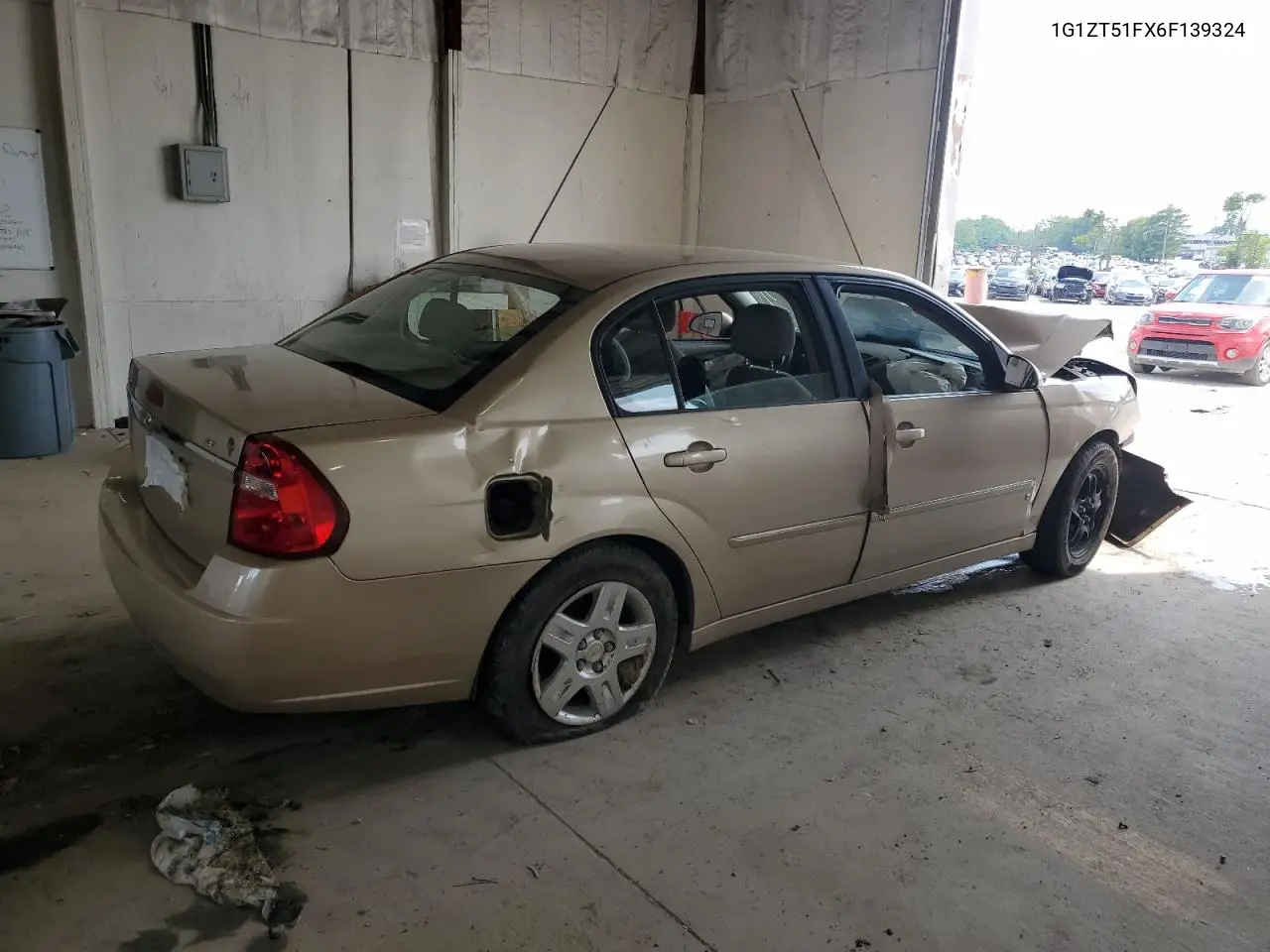 2006 Chevrolet Malibu Lt VIN: 1G1ZT51FX6F139324 Lot: 63029485