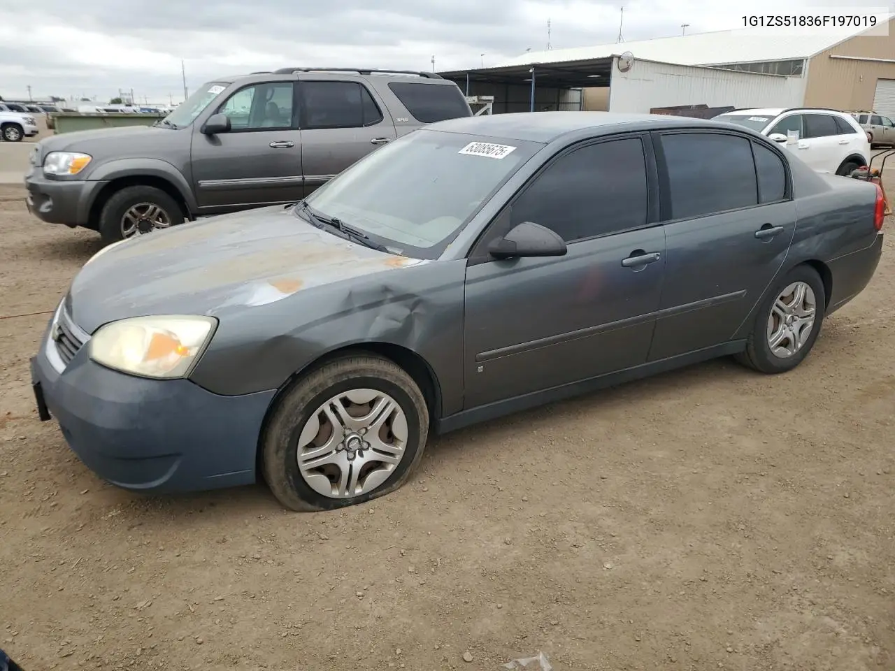 2006 Chevrolet Malibu Ls VIN: 1G1ZS51836F197019 Lot: 63085675