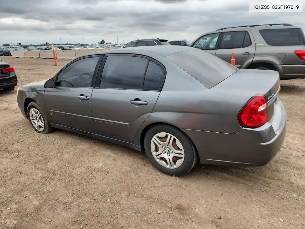 2006 Chevrolet Malibu Ls VIN: 1G1ZS51836F197019 Lot: 63085675