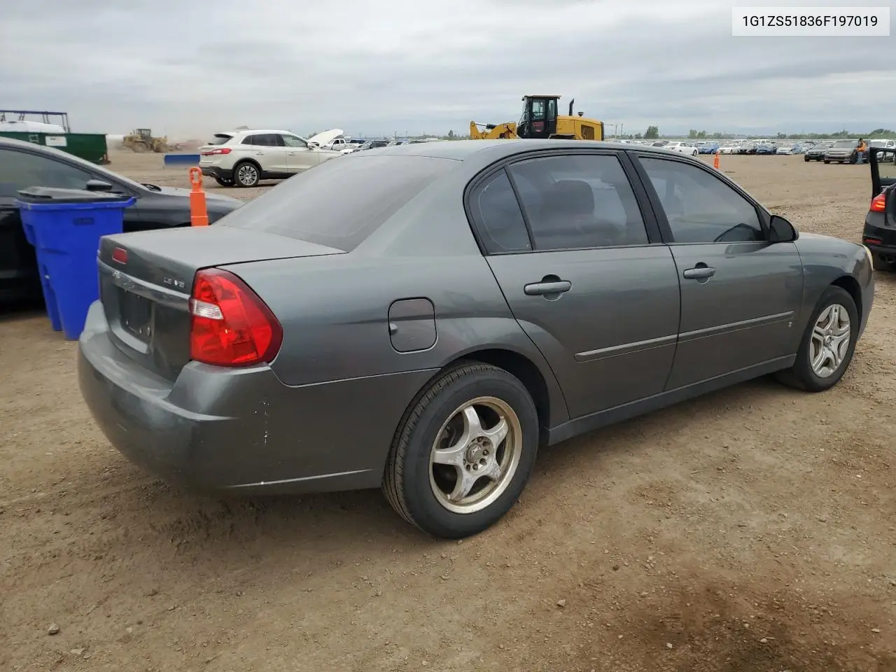2006 Chevrolet Malibu Ls VIN: 1G1ZS51836F197019 Lot: 63085675