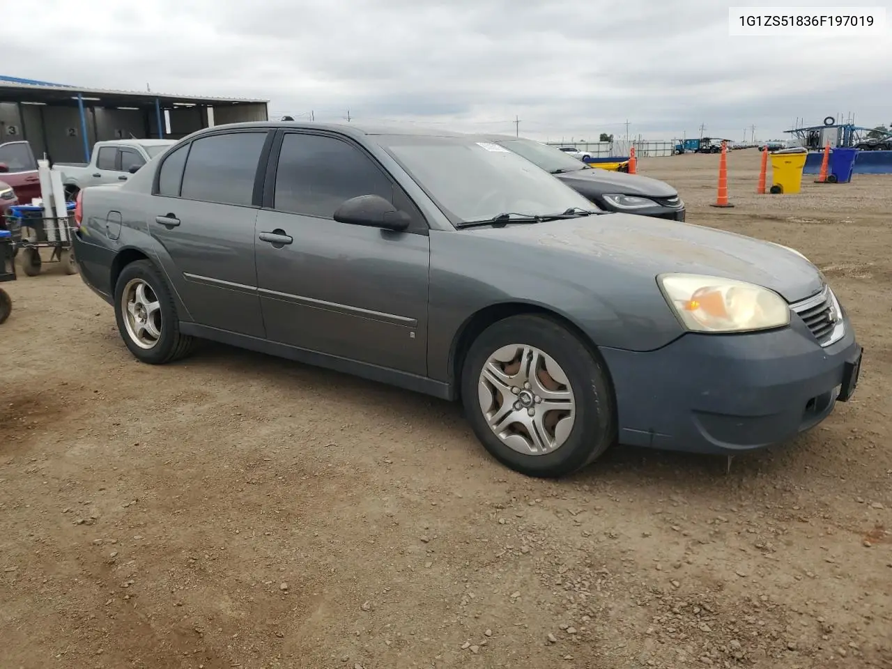 2006 Chevrolet Malibu Ls VIN: 1G1ZS51836F197019 Lot: 63085675