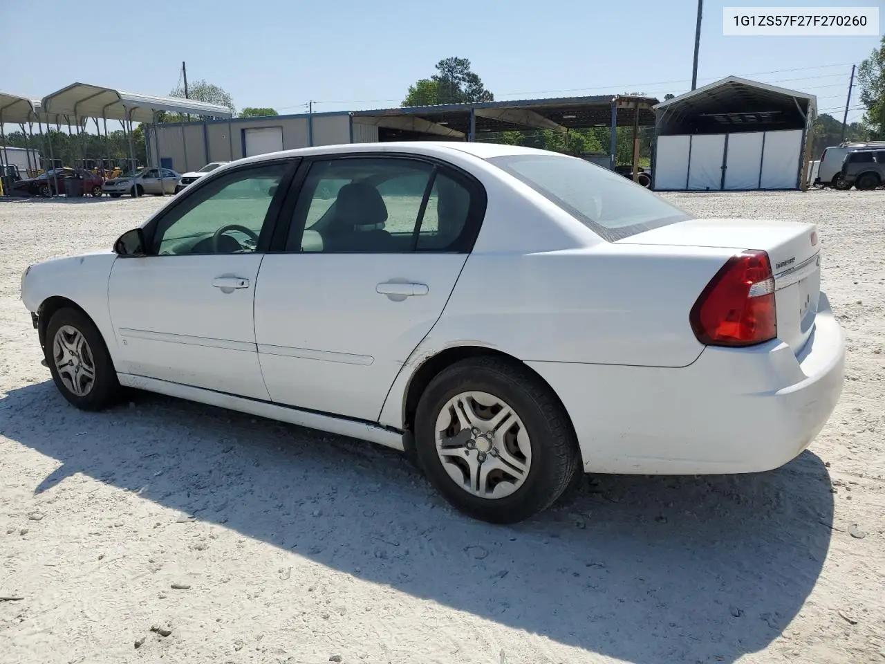 2007 Chevrolet Malibu Ls VIN: 1G1ZS57F27F270260 Lot: 51121605