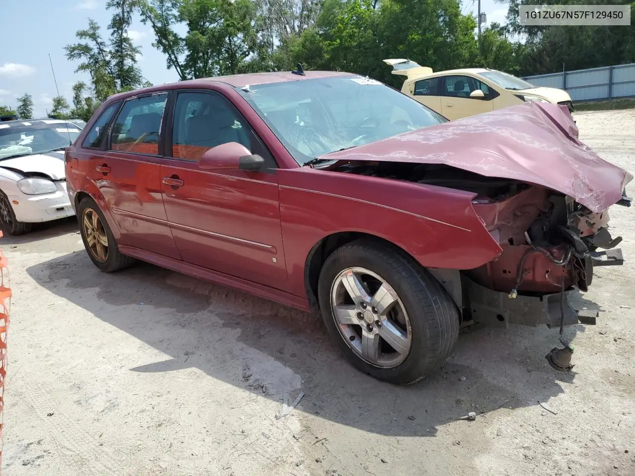 2007 Chevrolet Malibu Maxx Ltz VIN: 1G1ZU67N57F129450 Lot: 55876265