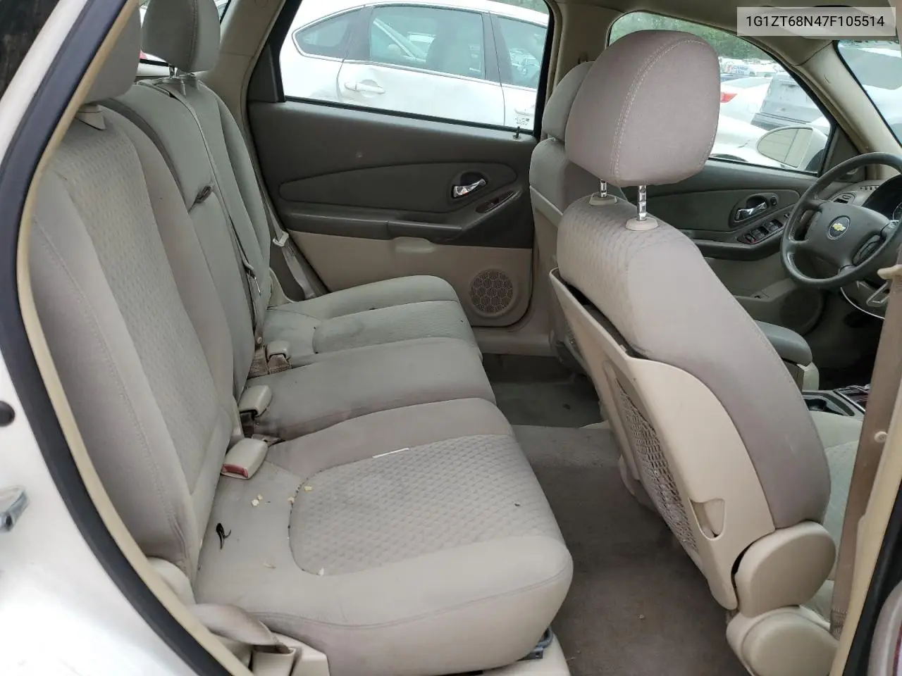 2007 Chevrolet Malibu Maxx Lt VIN: 1G1ZT68N47F105514 Lot: 56157445