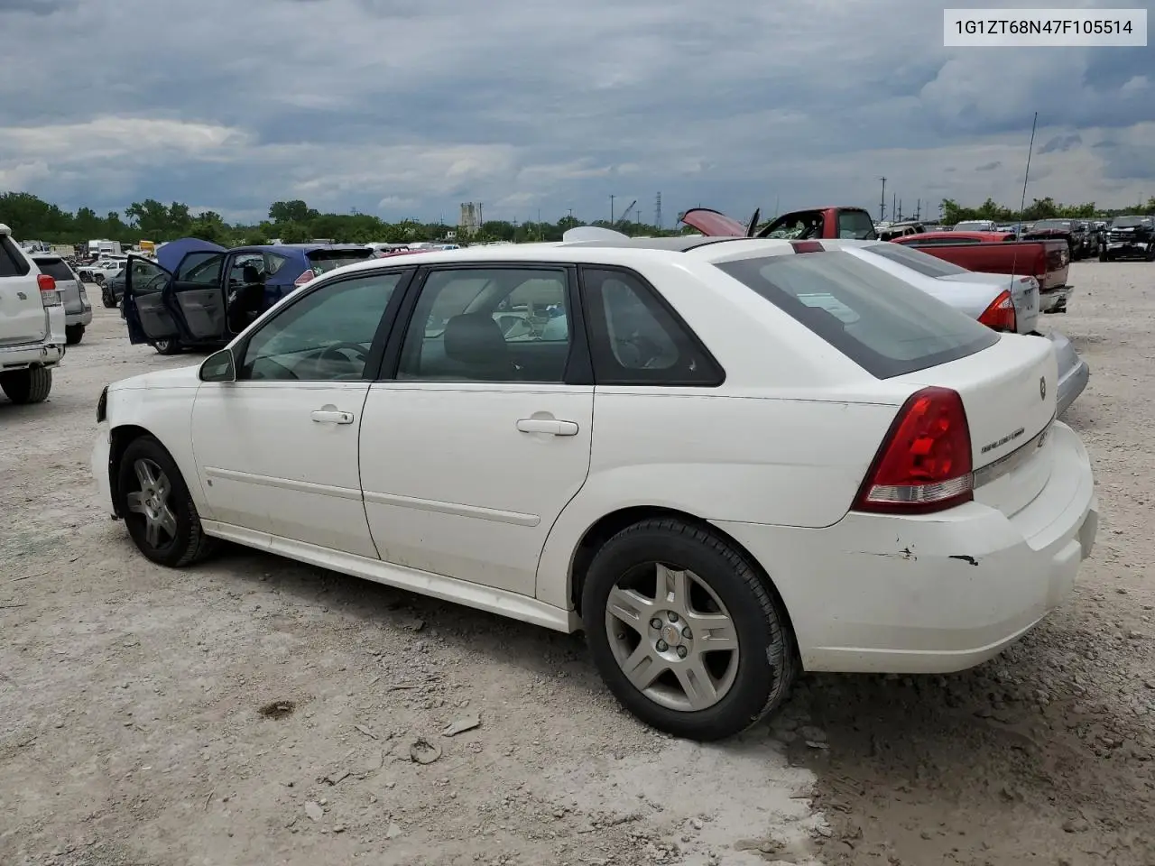 2007 Chevrolet Malibu Maxx Lt VIN: 1G1ZT68N47F105514 Lot: 56157445