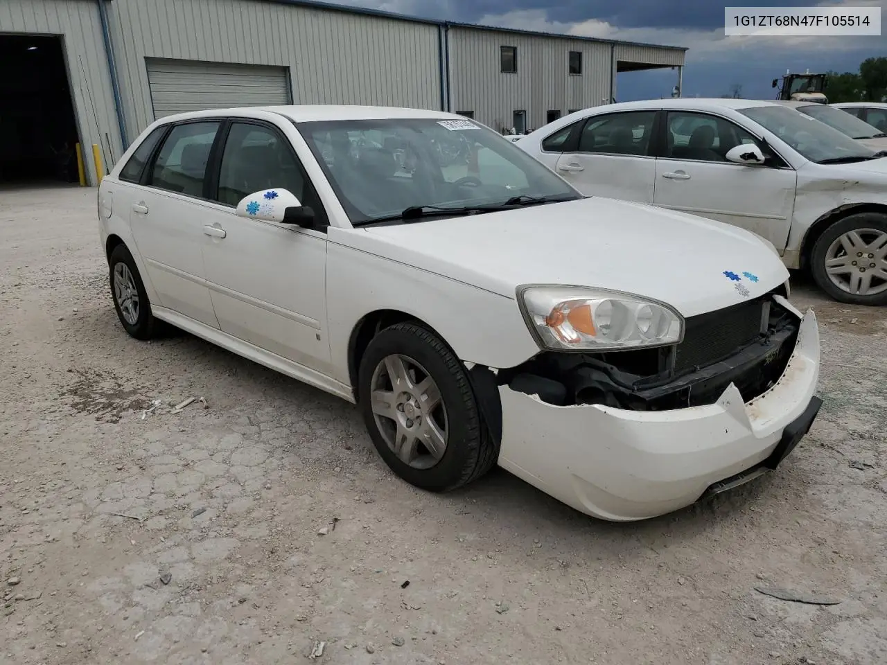 2007 Chevrolet Malibu Maxx Lt VIN: 1G1ZT68N47F105514 Lot: 56157445