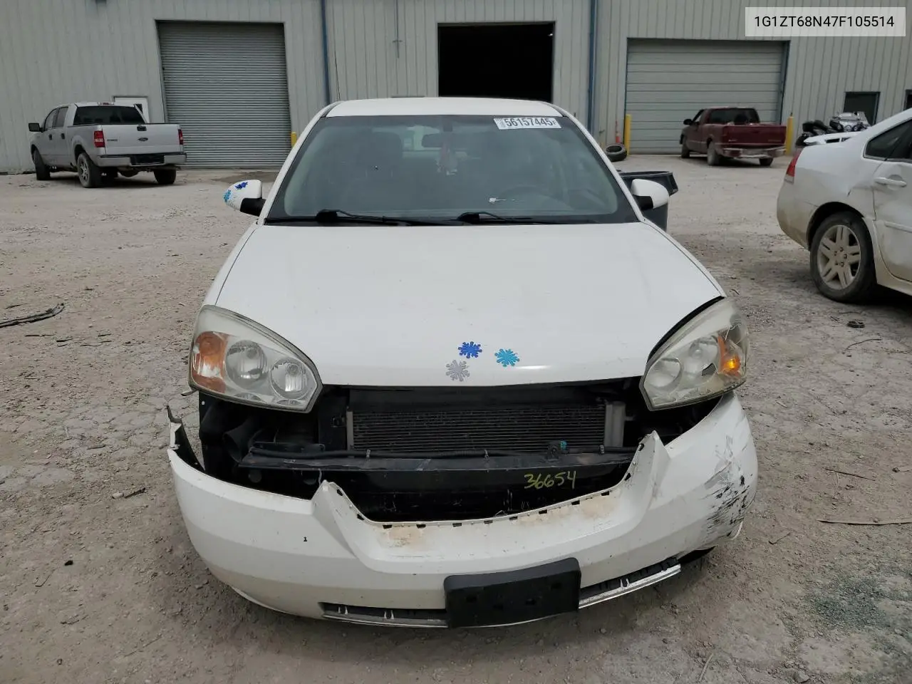 2007 Chevrolet Malibu Maxx Lt VIN: 1G1ZT68N47F105514 Lot: 56157445
