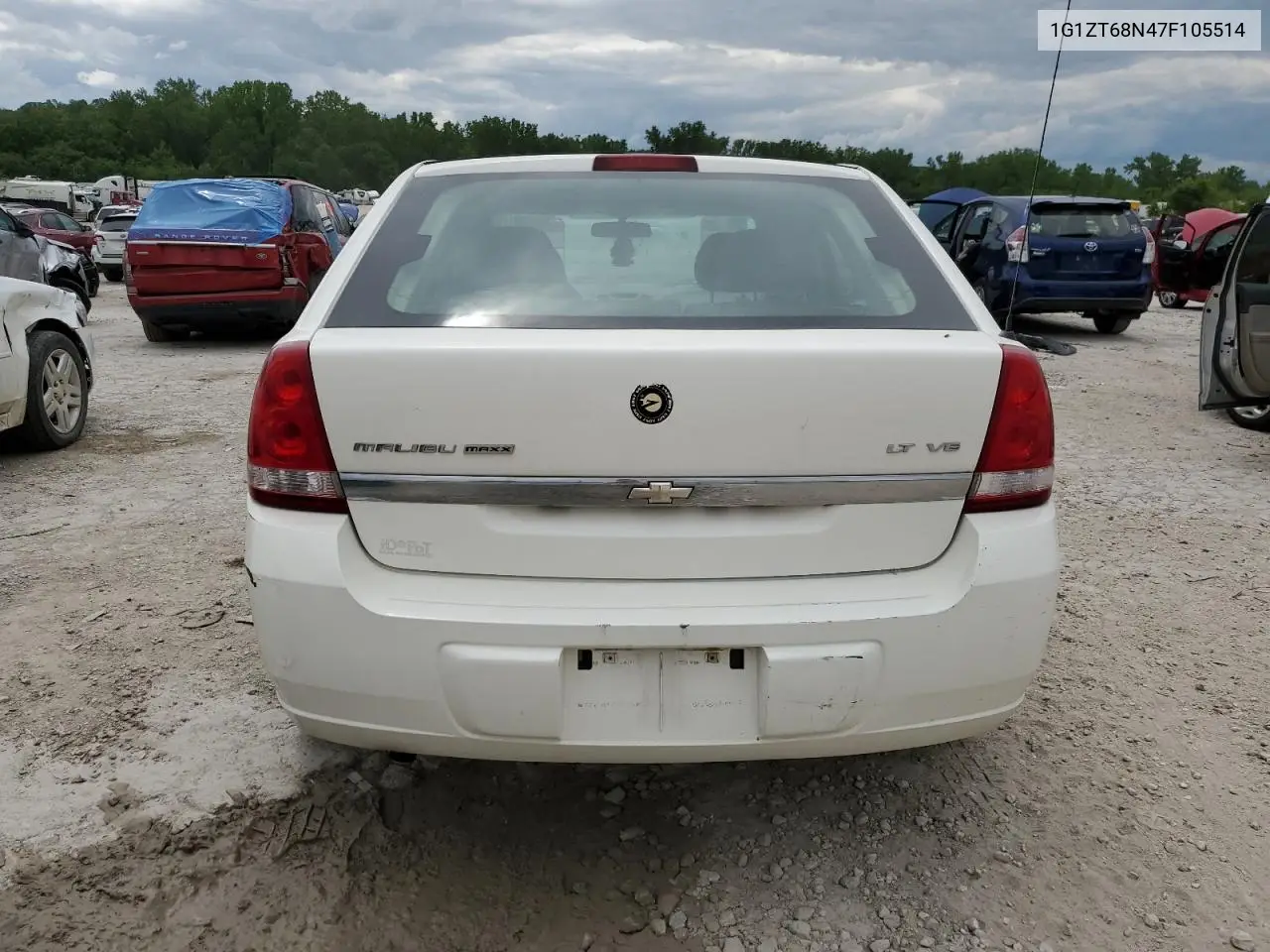 2007 Chevrolet Malibu Maxx Lt VIN: 1G1ZT68N47F105514 Lot: 56157445