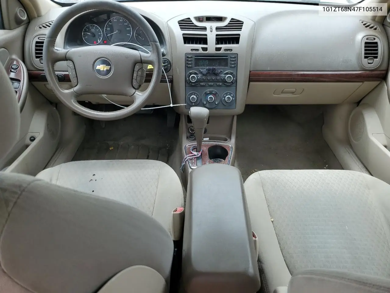 2007 Chevrolet Malibu Maxx Lt VIN: 1G1ZT68N47F105514 Lot: 56157445