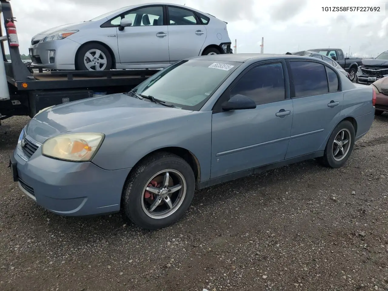 2007 Chevrolet Malibu Ls VIN: 1G1ZS58F57F227692 Lot: 56253515