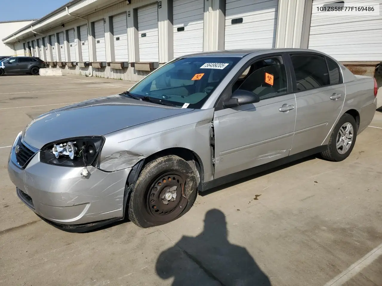 2007 Chevrolet Malibu Ls VIN: 1G1ZS58F77F169486 Lot: 56499205