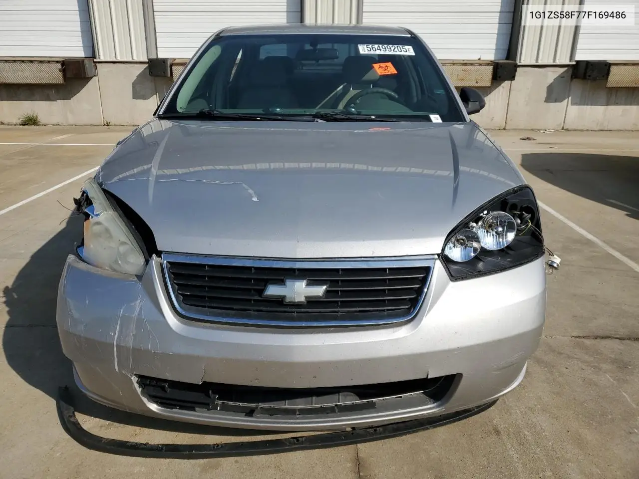 2007 Chevrolet Malibu Ls VIN: 1G1ZS58F77F169486 Lot: 56499205