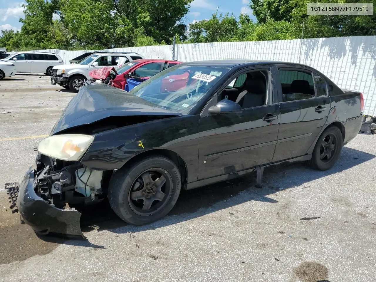 2007 Chevrolet Malibu Lt VIN: 1G1ZT58N77F179519 Lot: 62293525