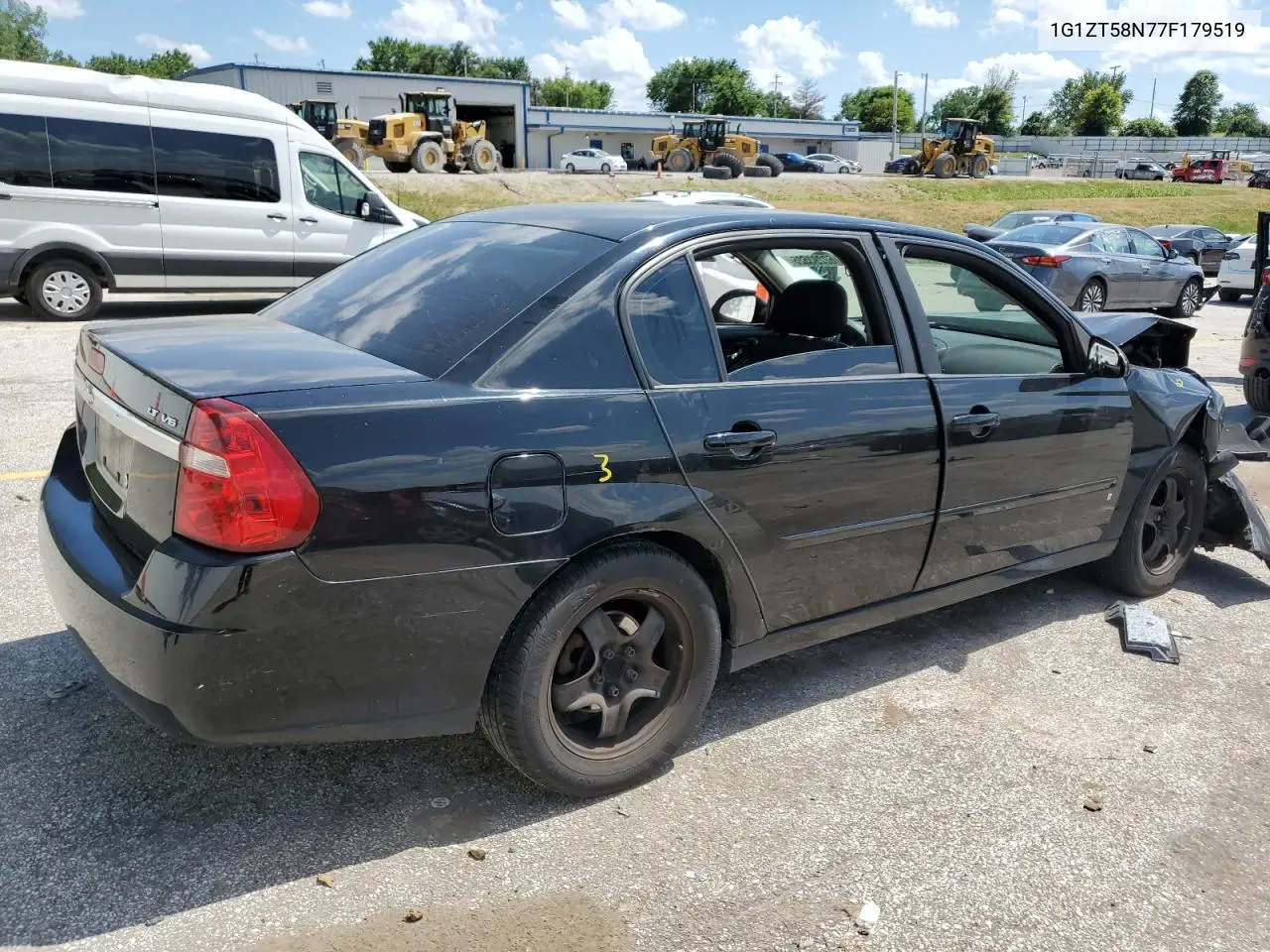 2007 Chevrolet Malibu Lt VIN: 1G1ZT58N77F179519 Lot: 62293525