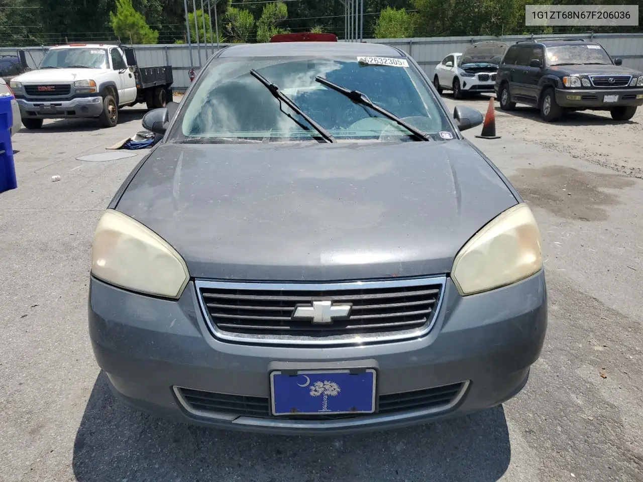 2007 Chevrolet Malibu Maxx Lt VIN: 1G1ZT68N67F206036 Lot: 62632305