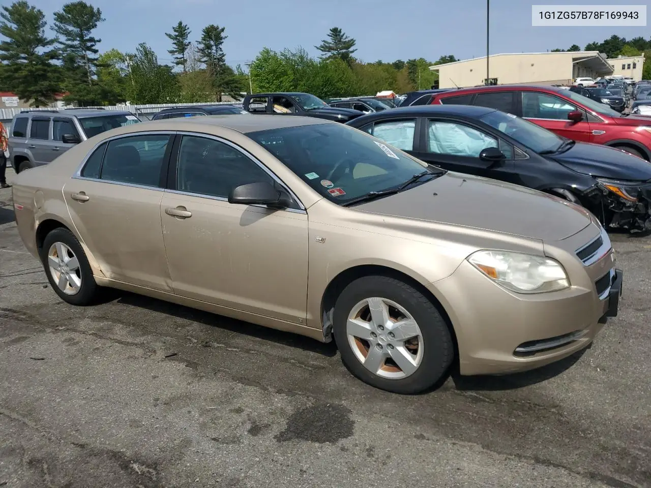 2008 Chevrolet Malibu Ls VIN: 1G1ZG57B78F169943 Lot: 56669545