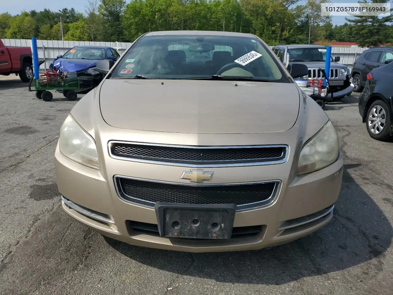 2008 Chevrolet Malibu Ls VIN: 1G1ZG57B78F169943 Lot: 56669545