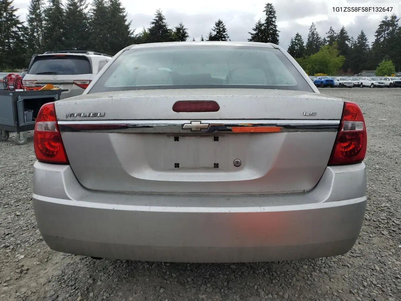 2008 Chevrolet Malibu Ls VIN: 1G1ZS58F58F132647 Lot: 56723705