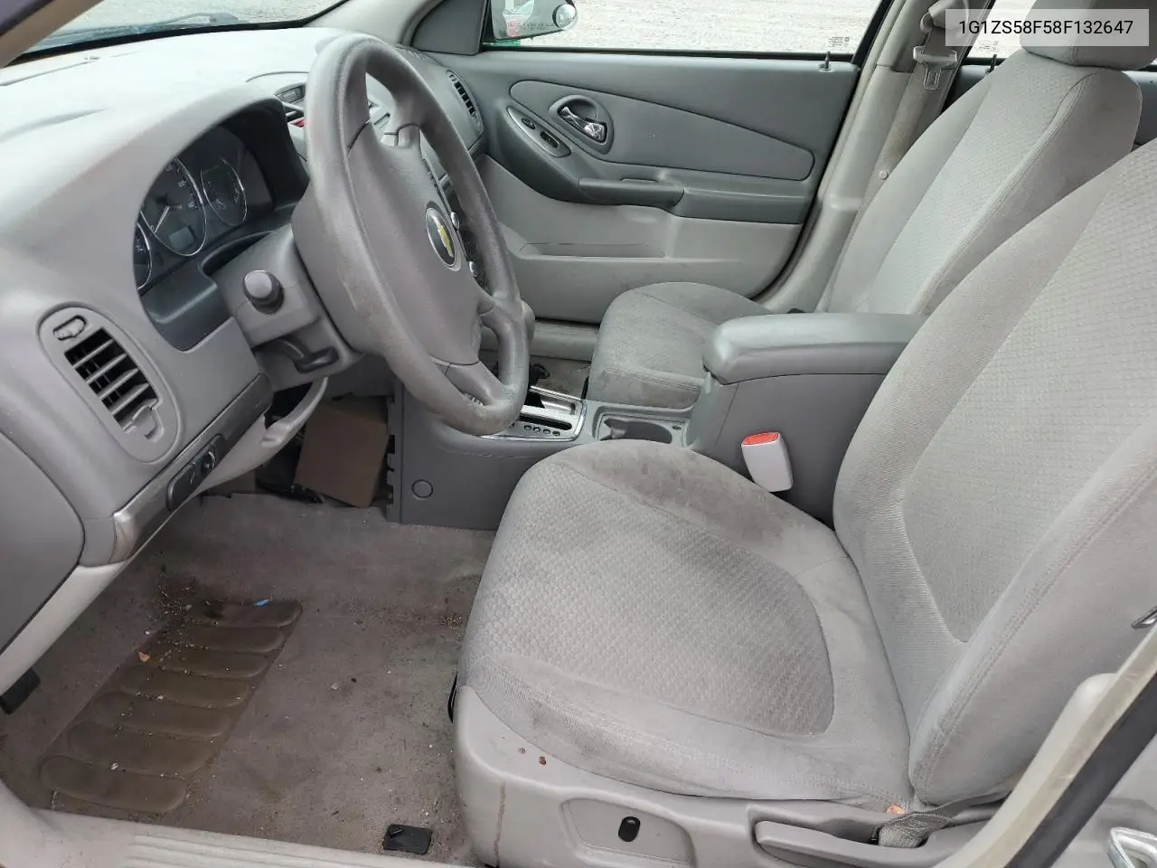 2008 Chevrolet Malibu Ls VIN: 1G1ZS58F58F132647 Lot: 56723705